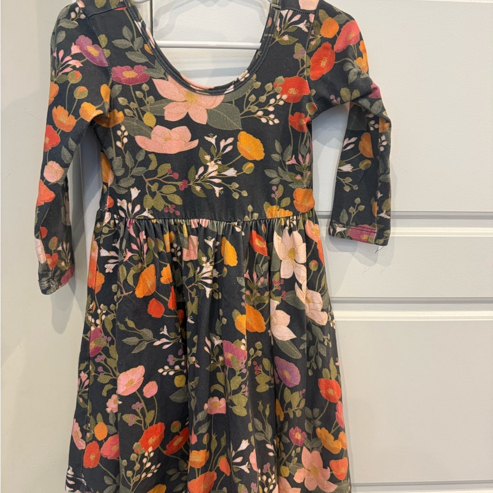 Alice and Ames Dark Botanical Dress